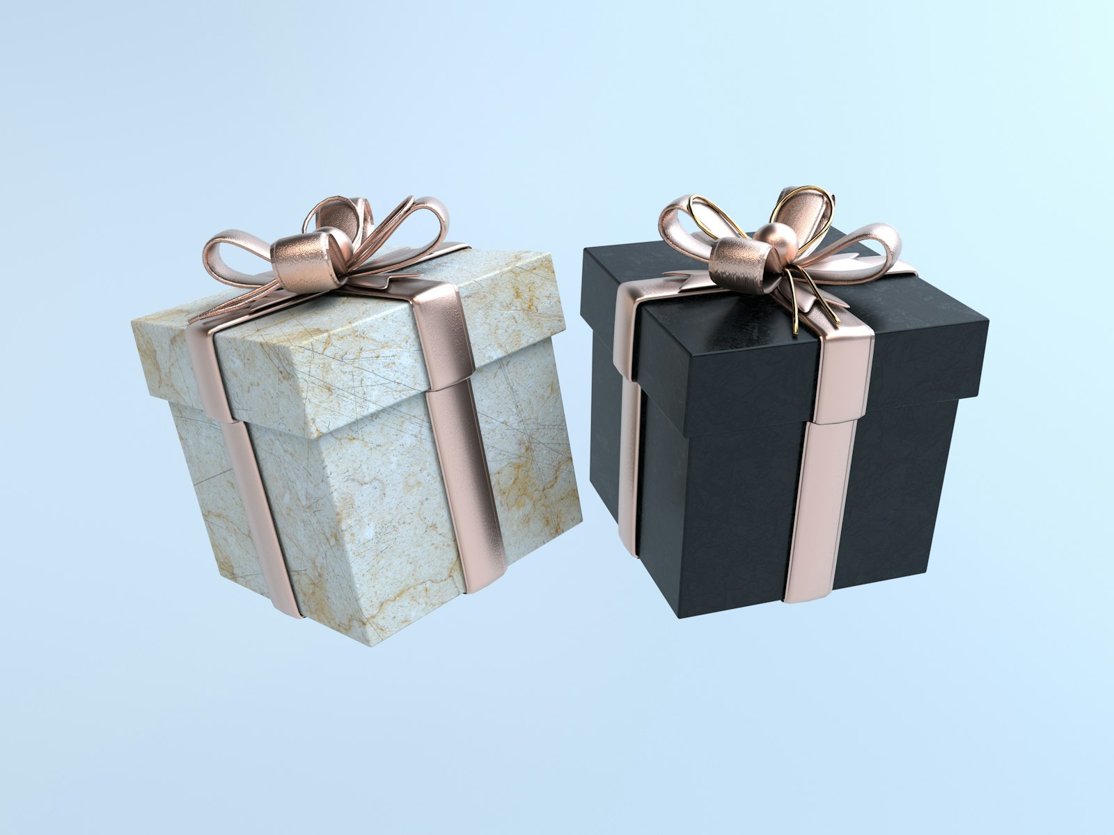 Curated gift box, wrapped and ready